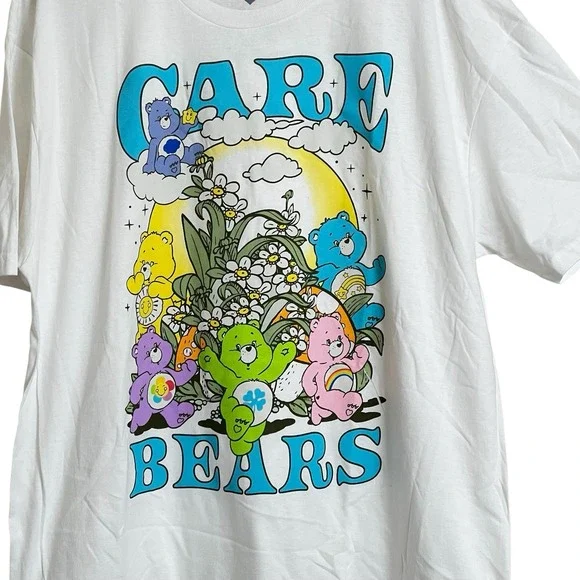 Care Bears Graphic T-Shirt XL 46-48 Short Sleeve Crew Neck Men’s | Unisex Tee - Picture 3 of 8